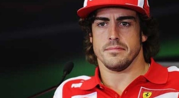 Il pilota della Ferrari Fernando Alonso