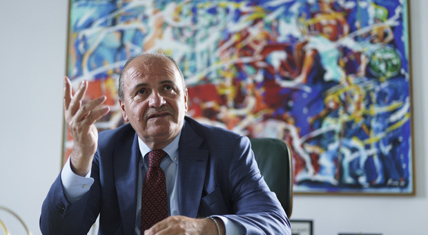 Il presidente del Consorzio industriale del Lazio, Francesco De Angelis