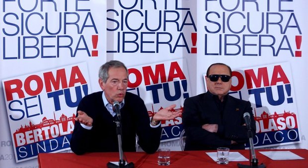 Guido Bertolaso e Silvio Berlusconi