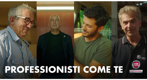 Il teaser di "Professionisti come te", la campagna Fiat Professional dedicata al mondo del lavoro