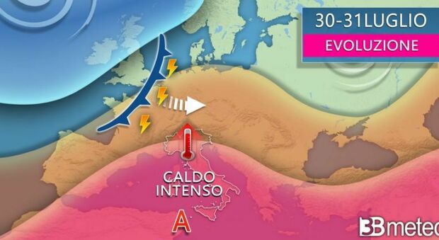 Caldo afoso, l'apice deve ancora arrivare: ecco quali saranno le giornate con 40 gradi. Oggi 30 luglio 13 città da bollino rosso