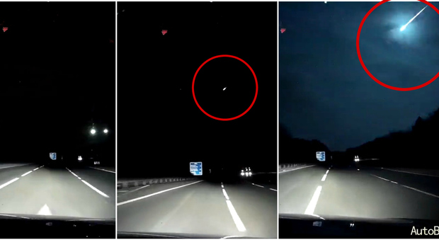 Il presunto meteorite filmato in Galles (LiveLeak)