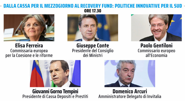 Sud e Recovery Fund, Conte e Gentiloni martedì 15 al webinar dell'associazione Merita