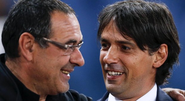 Inzaghi: «Difenderemo il quarto posto con i denti». Sarri: «Riprendere la Roma? A maggio tireremo le somme»