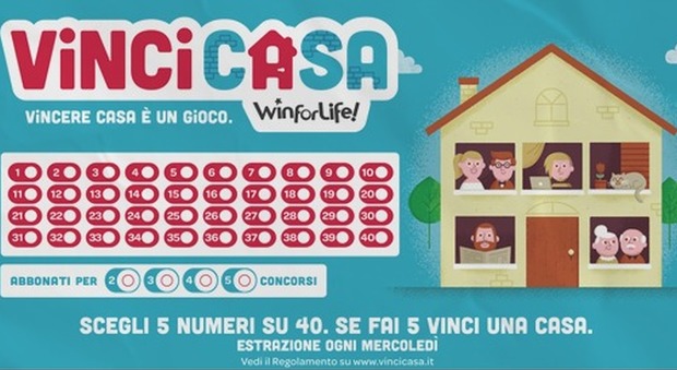 Vince una casa da 500mila euro a Numana con 'Vinci Casa': ha centrato il '5'