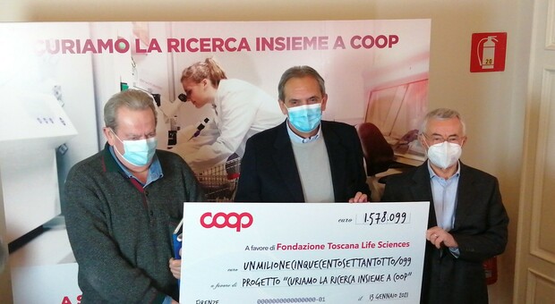 “Sosteniamo la ricerca” traguardo della Coop con oltre un milione e mezzo di euro e 151 mila donazioni