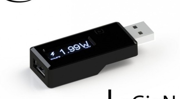 Legion Meter, la chiave USB che ricarica lo smartphone il 92% più velocemente