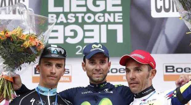 Liegi-Bastogne-Liegi Valverde centra il tris