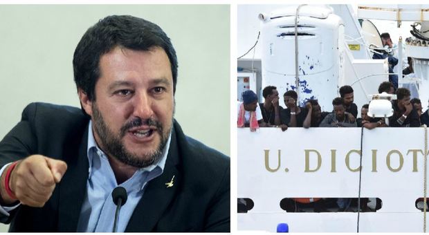 Diciotti, 42 migranti parte civile. Salvini: «Sono medaglie»