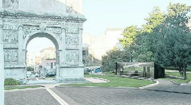 Arco di Traiano a Benevento, ecco il nuovo volto della futura piazza