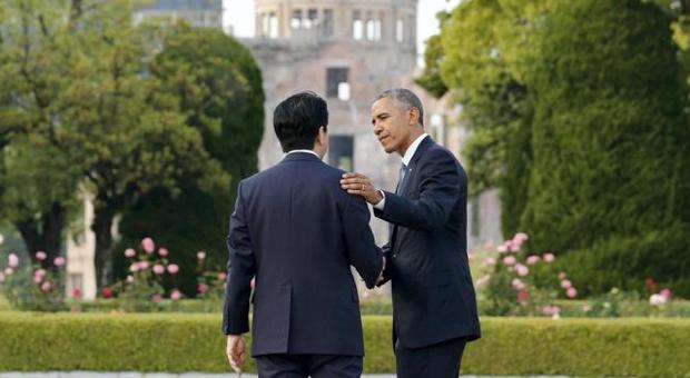 Obama, storica visita a Hiroshima: un futuro senza armi nucleari
