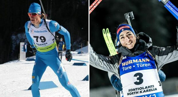 Sappada, un paese sugli sci, i campioni del biathlon