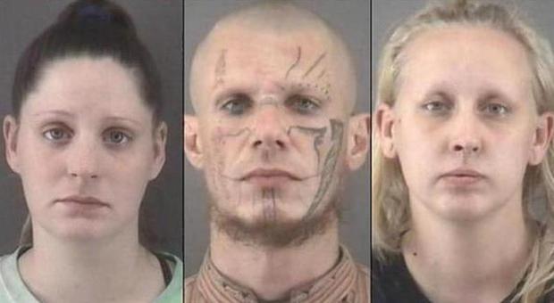 I tre satanisti arrestati