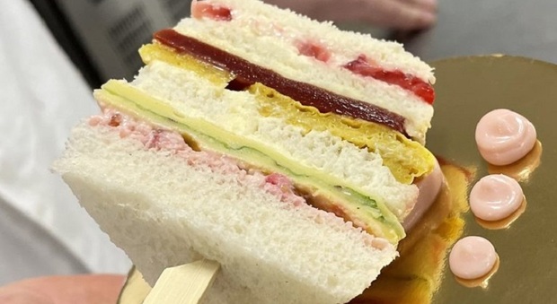 Il club sandwich dolce