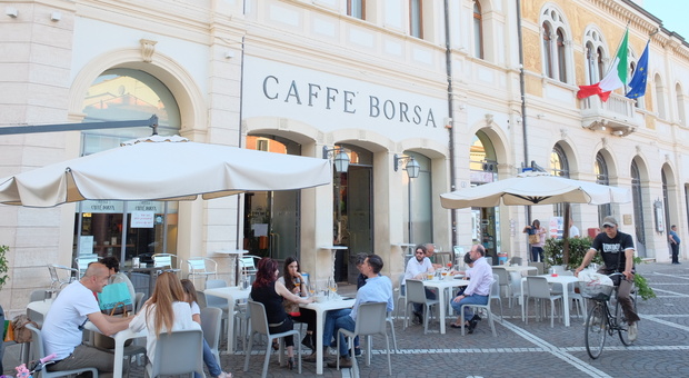 Lo storico Caffè Borsa di Rovigo