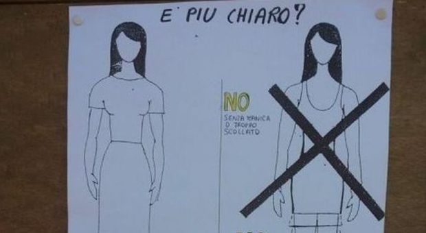 Cagliari, chiesa vietata a ragazze in gonna corta: spunta il cartello con le regole
