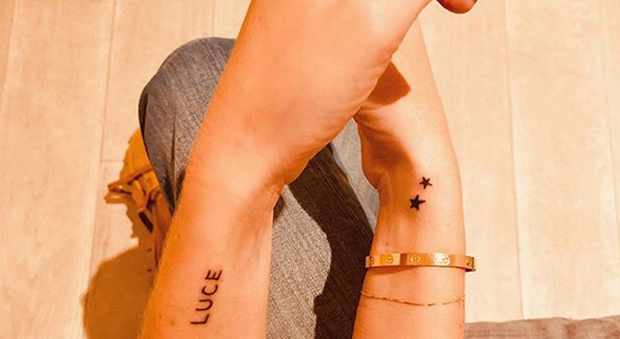I tatuaggi di Alessia Marcuzzi (Instagram)