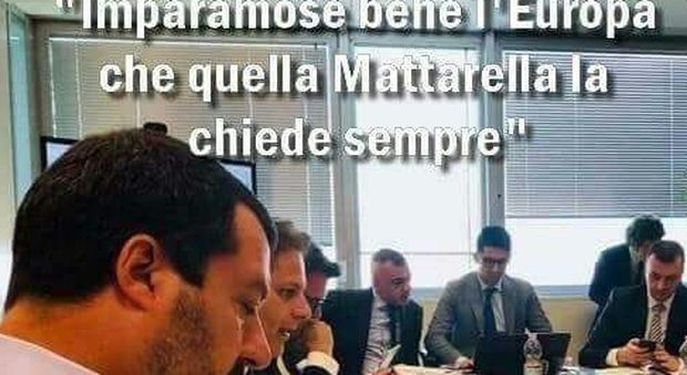 Governo, l'ironia twitter su Salvini e Di Maio: «Imparamose bene l'Europa che Mattarella la chiede»