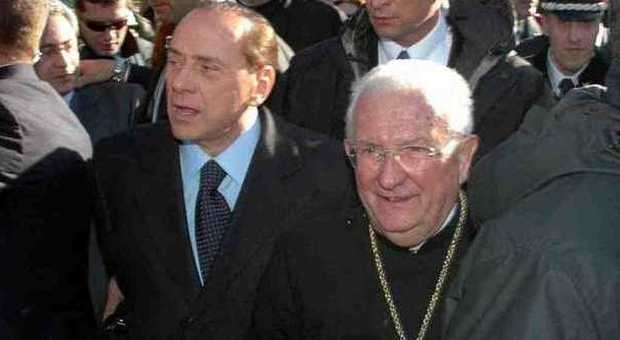 Berlusconi in visita alla comunità di Amelia (Foto Papa)