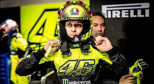 Valentino Rossi al rally di Monza 2016
