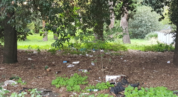 Il parco di Aguzzano è nel degrado: sporcizia e verde incolto, così muore l'area verde