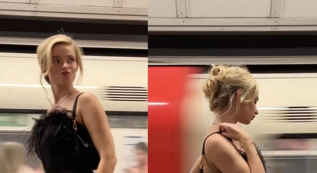 Influencer blocca i passeggeri in metropolitana per girare il video "perfetto". La polemica: «Ma chi ti credi di essere?»