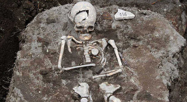 Ritrovato lo scheletro di un vampiro: "Ha un paletto conficcato nel petto"