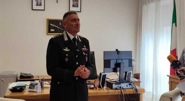 Gabriele Mattioli, comandante provinciale dei carabinieri di Frosinone