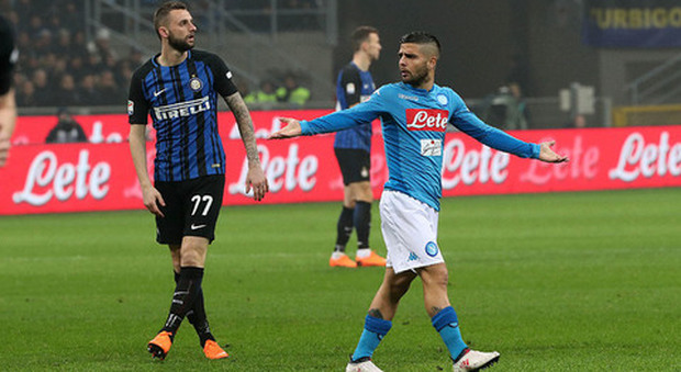 Inter-Napoli, si salva solo Insigne: Allan soffre, Hamsik non punge