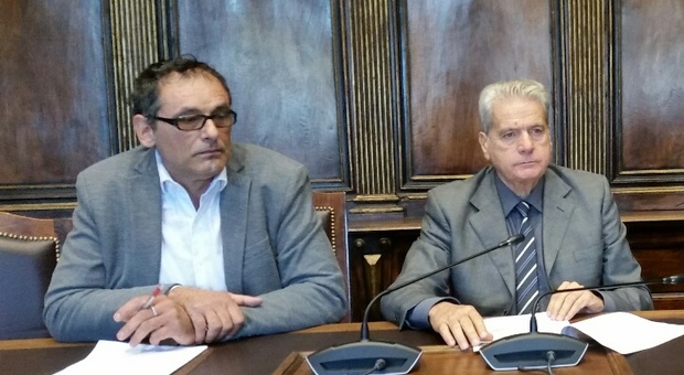 Massimo erbetti col sindaco Giovani Arena