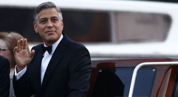 George Clooney al party
