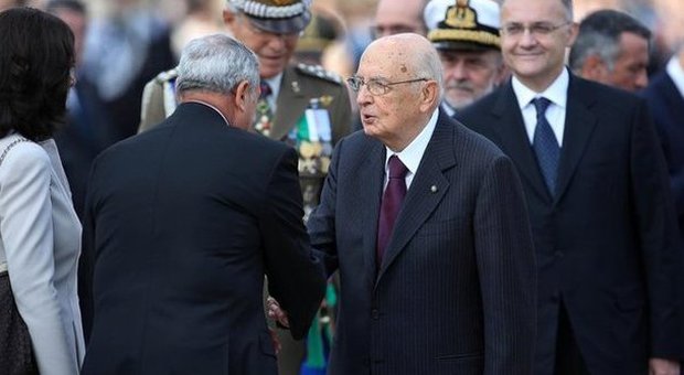Giorgio Napolitano (foto Alessandro Di Meo - Ansa)