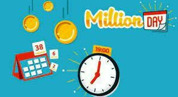 Million Day, estrazione dei cinque numeri vincenti di oggi martedì 10 agosto 2021