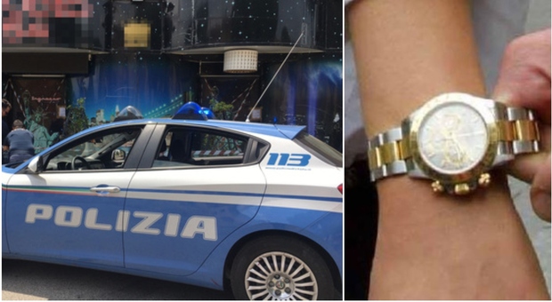 Roma, Rolex da 30mila euro rubato in strada. «Aspetti, l'aiuto a pulirsi»: la scusa e la fuga dei banditi (su un'auto con targa spagnola)