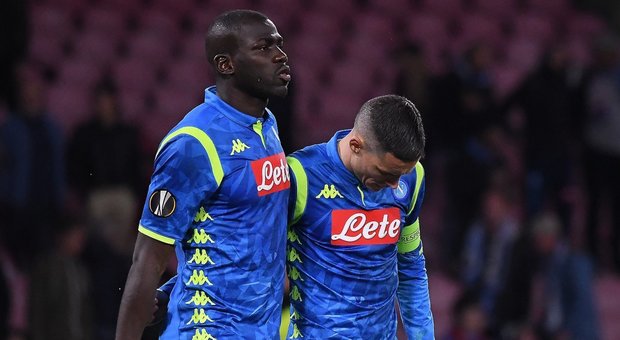 Napoli - Arsenal, la delusione di Koulibaly e Callejon