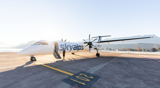 SkyAlps, dal primo aprile voli di continuità (già prenotabili) da Falconara su Roma, Milano e Napoli