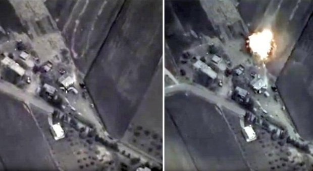 Siria, tremila jihadisti in fuga sotto i raid russi. Ma la Turchia accusa: «Violato il nostro spazio aereo»