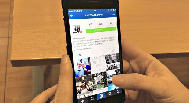 Instagram, ecco il profilo del Messaggero: per seguire le ultime news attraverso le immagini