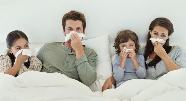 Tremila umbri a letto con l'influenza
