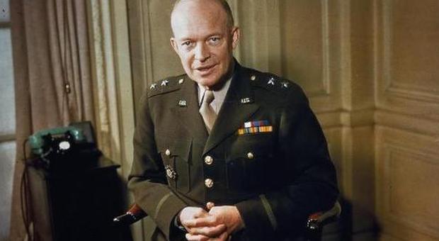10 ottobre 1957 Eisenhower si congratula con Gronchi per la politica estera italiana