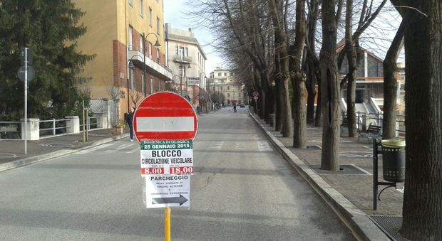 Domeniche anti-smog a Frosinone, stop alle auto il 6 e il 20 novembre