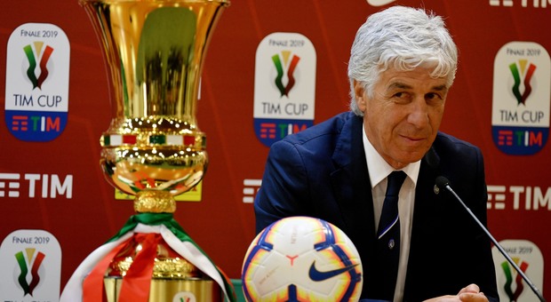 Coppa Italia, Gasp carica l'Atalanta: «Non siamo favoriti, ma ci crediamo»