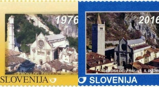 Niente francobollo-ricordo nel 40° del sisma: lo fanno le Poste slovene