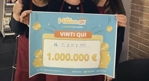 Pescara, colpo grosso al Millionday: fortunato vince un milione