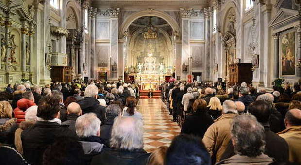 Una celebrazione nel Duomo di Mirano