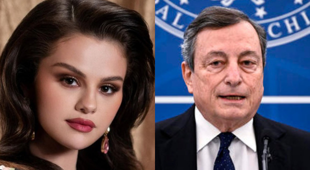 Selena Gomez scrive a Mario Draghi: «Possiamo contare su di te?». Le risposte: «Dear cuore di panna»