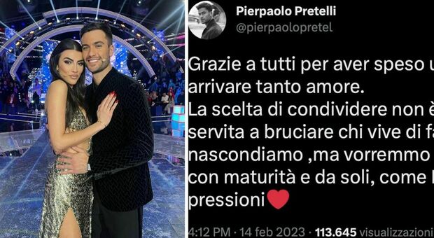 Giulia Salemi e la crisi con Pierpaolo Pretelli: lui rompe il silenzio sui social. Cosa ha detto