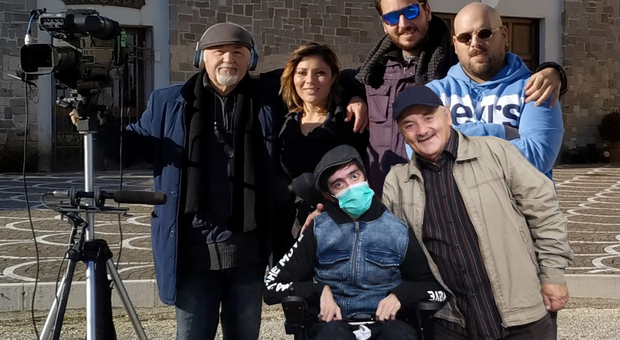 Il film di Cristian, malato di Sla: «Realizziamo insieme il suo sogno»