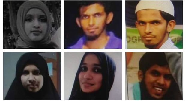 Sri Lanka, strage di Pasqua: diffuse le foto di 6 attentatori, un kamikaze era stato arrestato e rilasciato