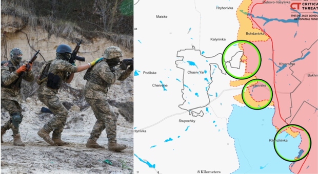 Chasiv Yar, le forze russe stanno cercando «guadagni tattici» nel Donetsk: gli avanzamenti e le tattiche